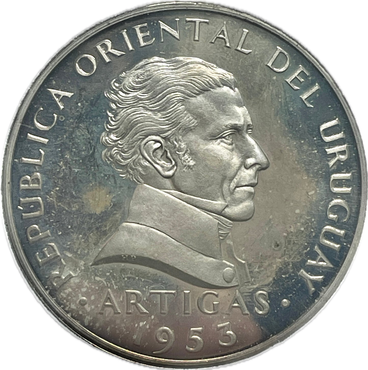 Uruguay - 1953 - MODEL ensayo de Plata
