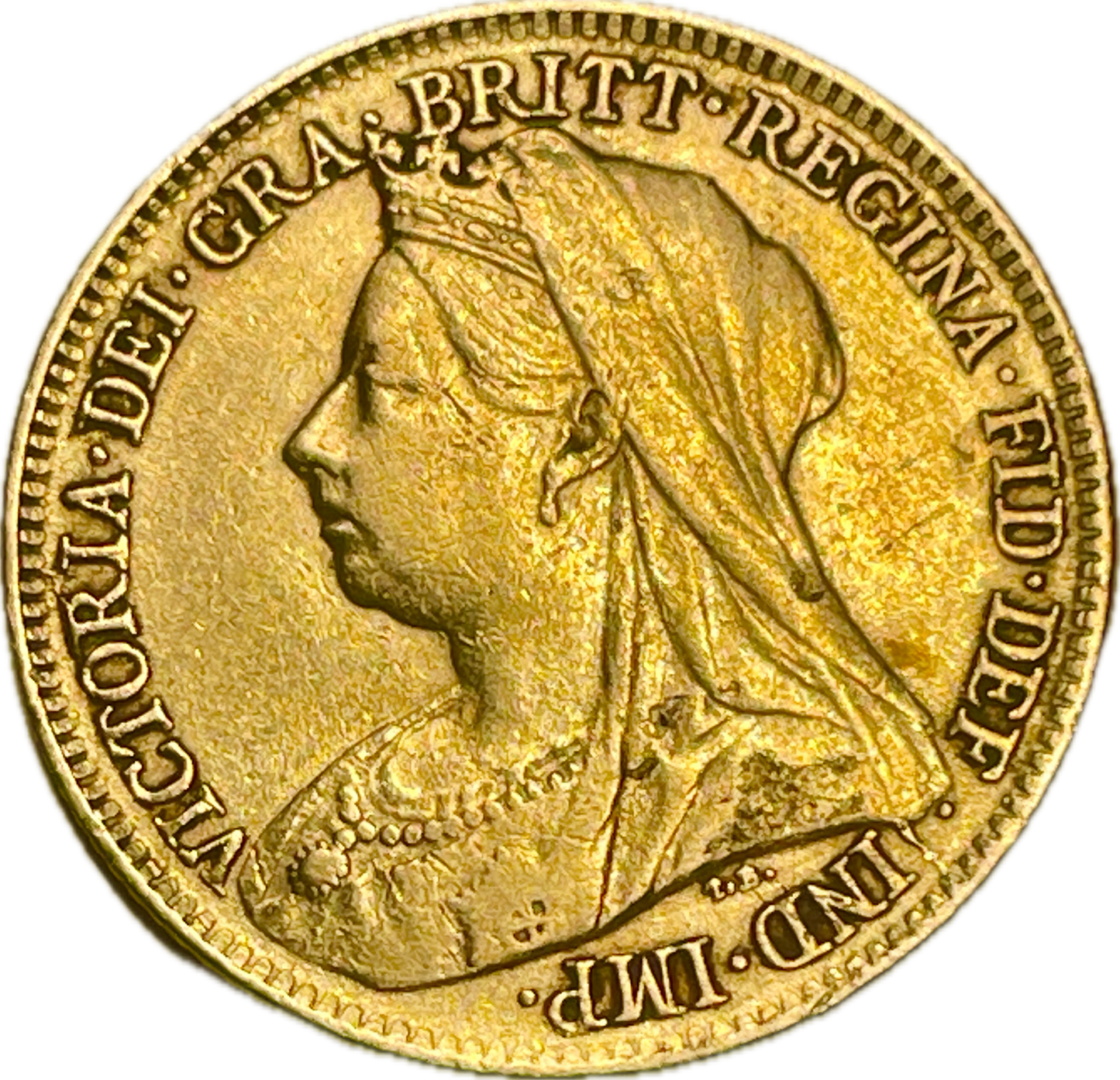 Gran Bretaña - 1895 - 1/2 Soberano