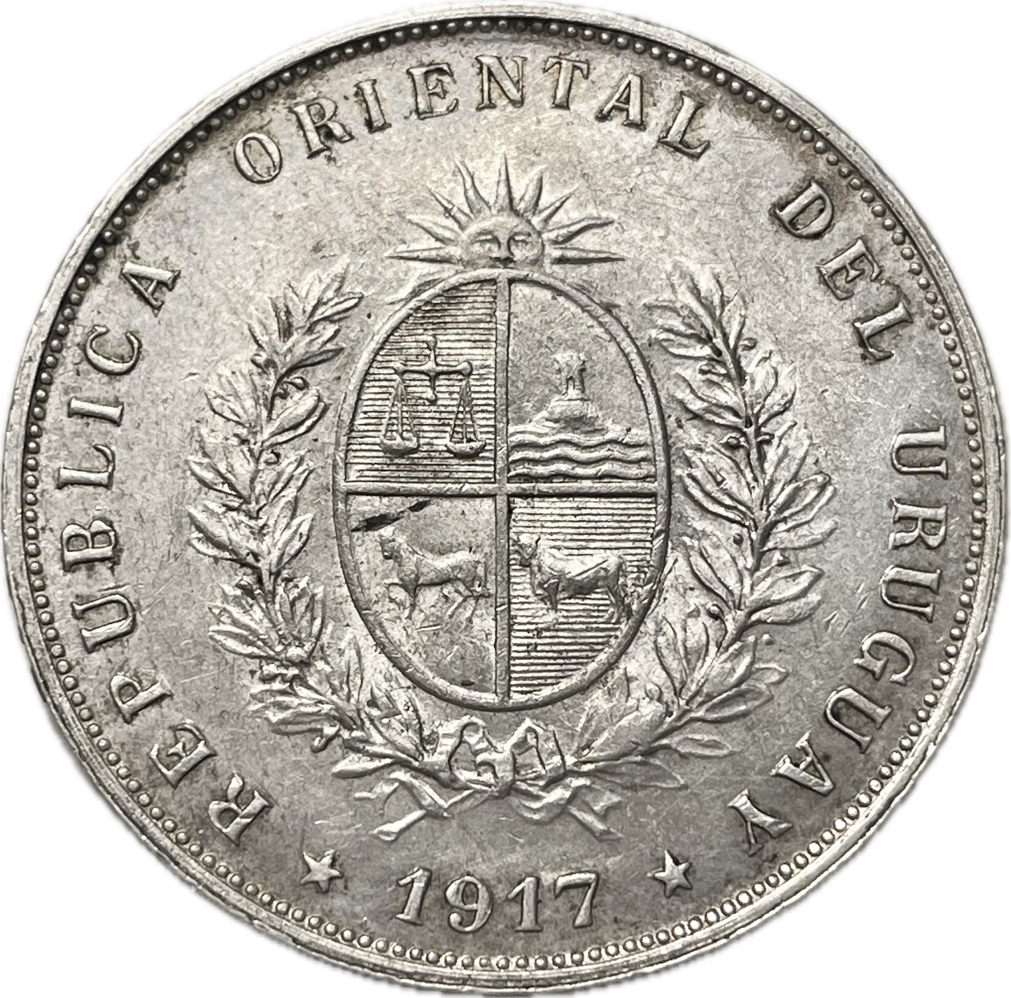 Uruguay - 1917 - 50 Centésimos