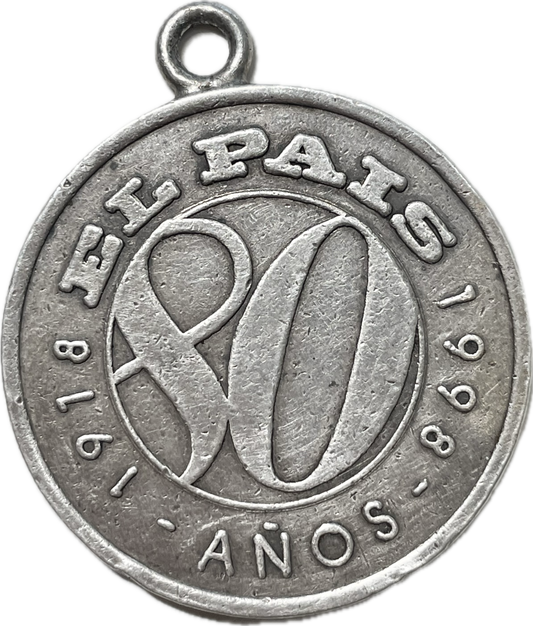 Uruguay - 1998 - 80 años de "El Pais"