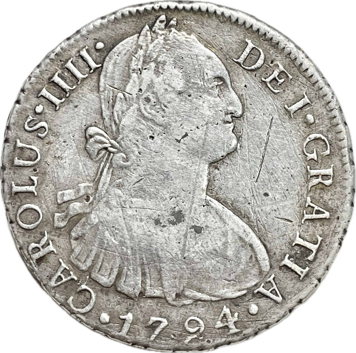España Colonial - 1794 - Lima - 8 Reales
