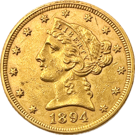 Estados Unidos - 1894 - 5 Dólares