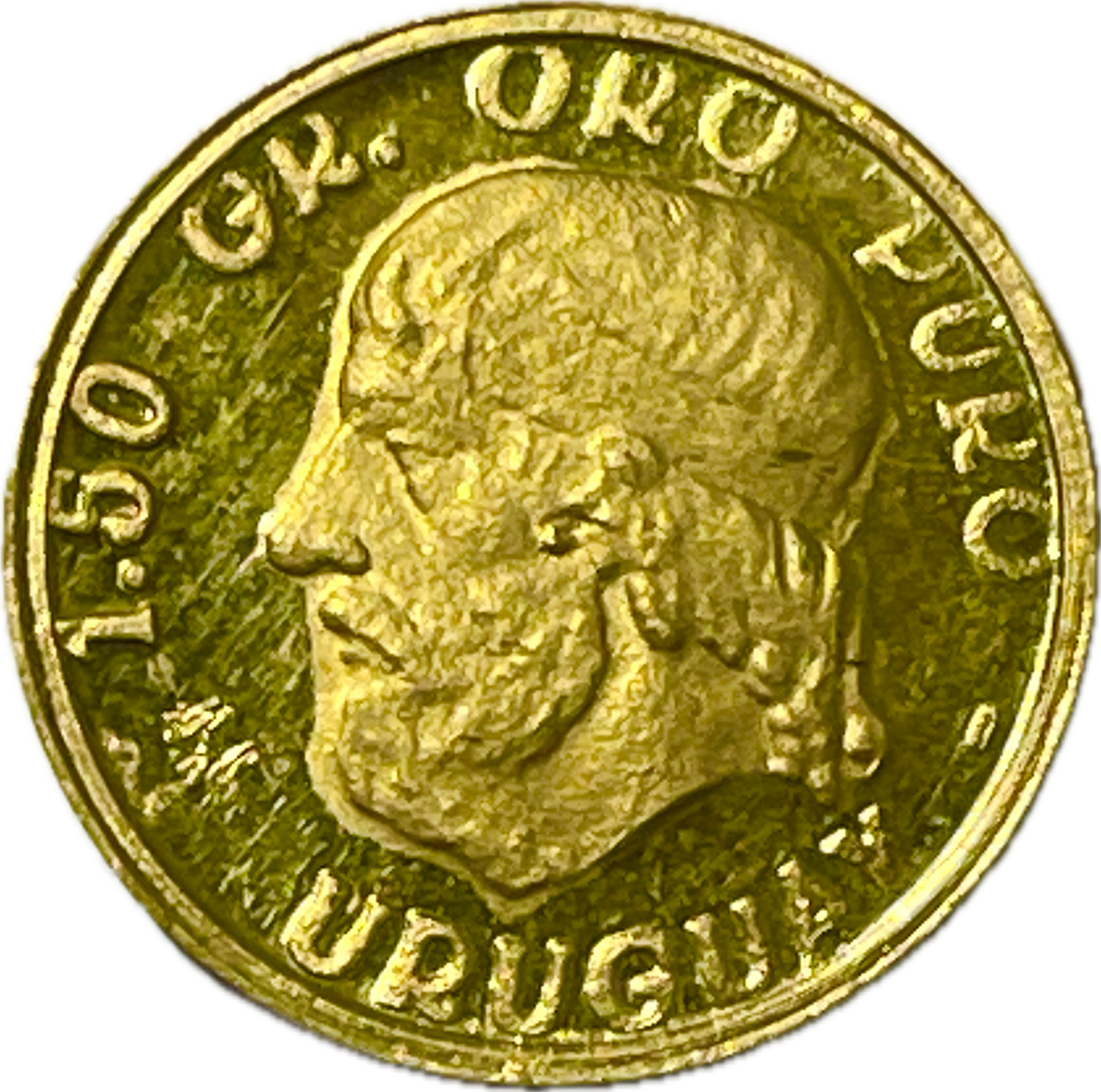Uruguay - Medalla "Libertad, Democracia, Patria" 1,5g Oro Puro
