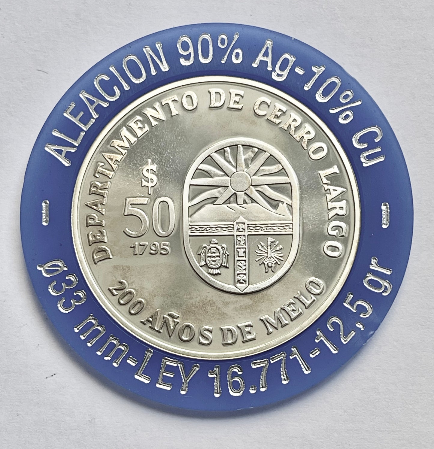 Uruguay - 1996 - 50 Pesos - 200 años de Melo