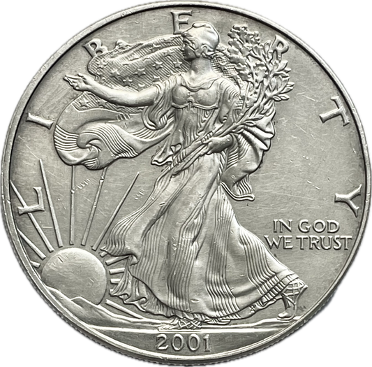 Estados Unidos - 2001 - Onza de Plata Liberty