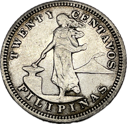 MAO_ Filipinas - 20 Centavos - 1904