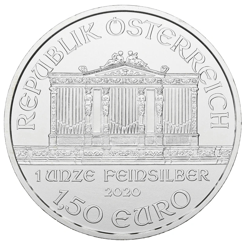 Austria - 2020 - 1,50 Euro - Onza de Plata "Filarmonica"