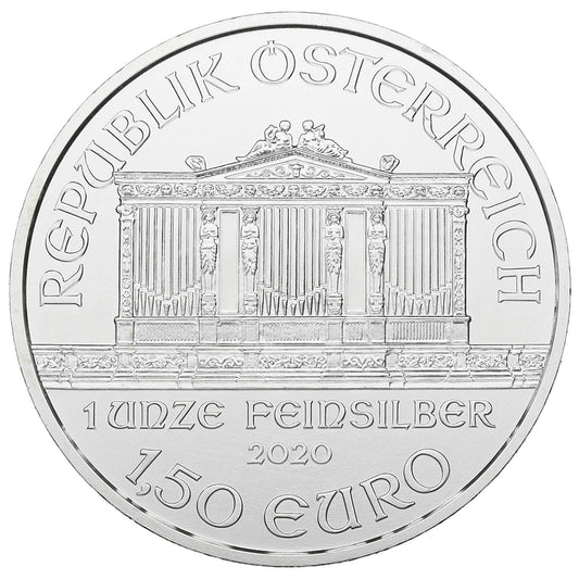 Austria - 2020 - 1,50 Euro - Onza de Plata "Filarmonica"