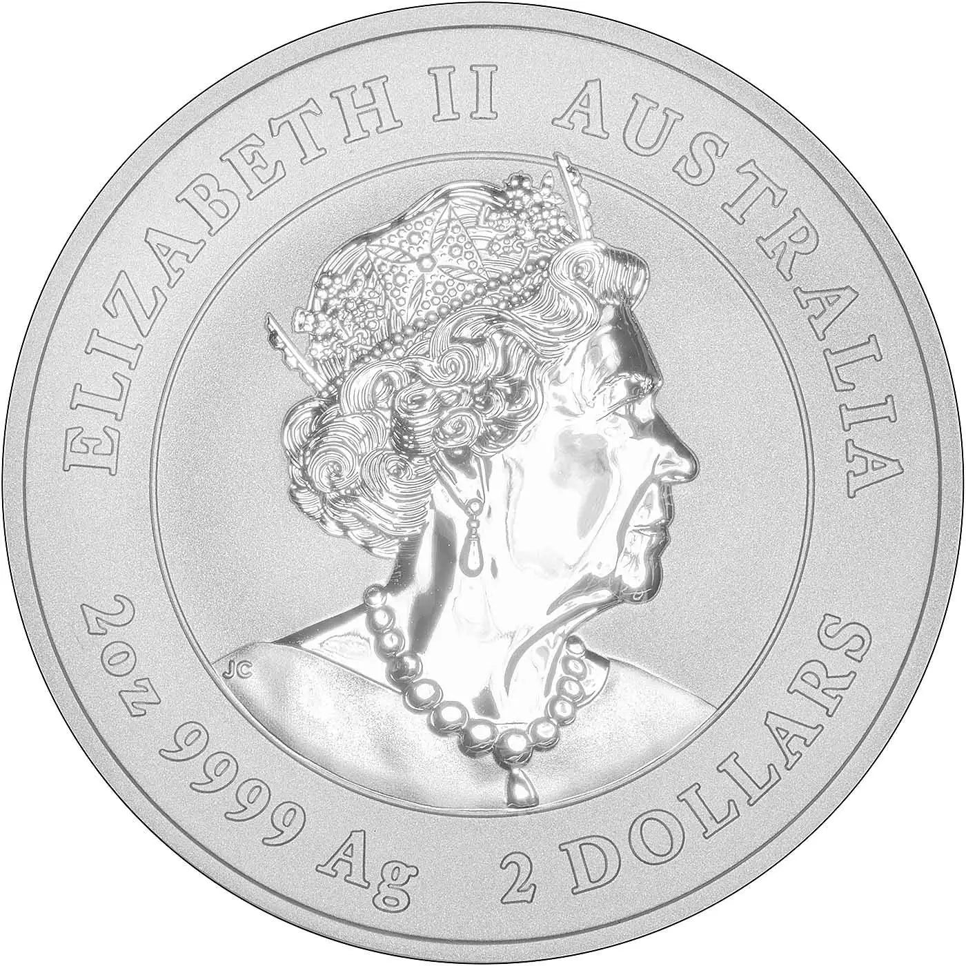 Australia - 2020 - 2 Dólares - 2 Onzas de Plata - "año del ratón"