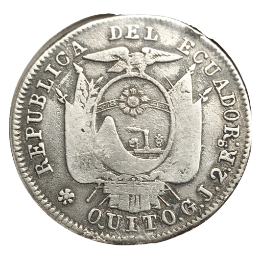 Ecuador - 1851 - 2 Reales