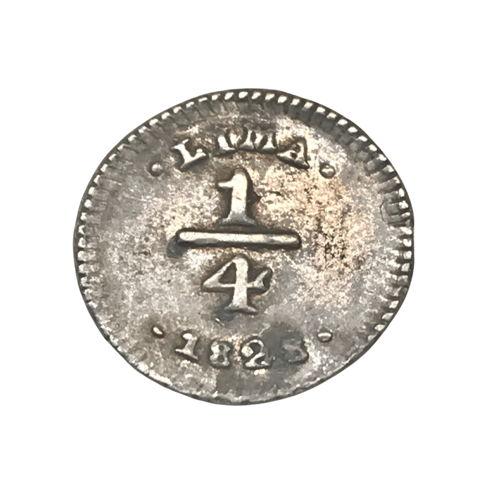 MM_ Perú - ¼ Real 1828