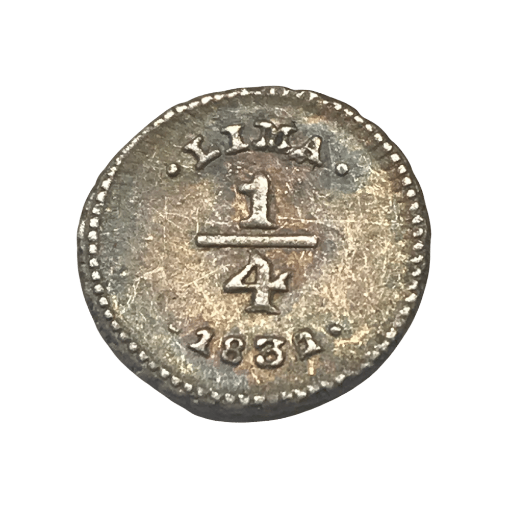 MM_ Perú - ¼ Real 1831