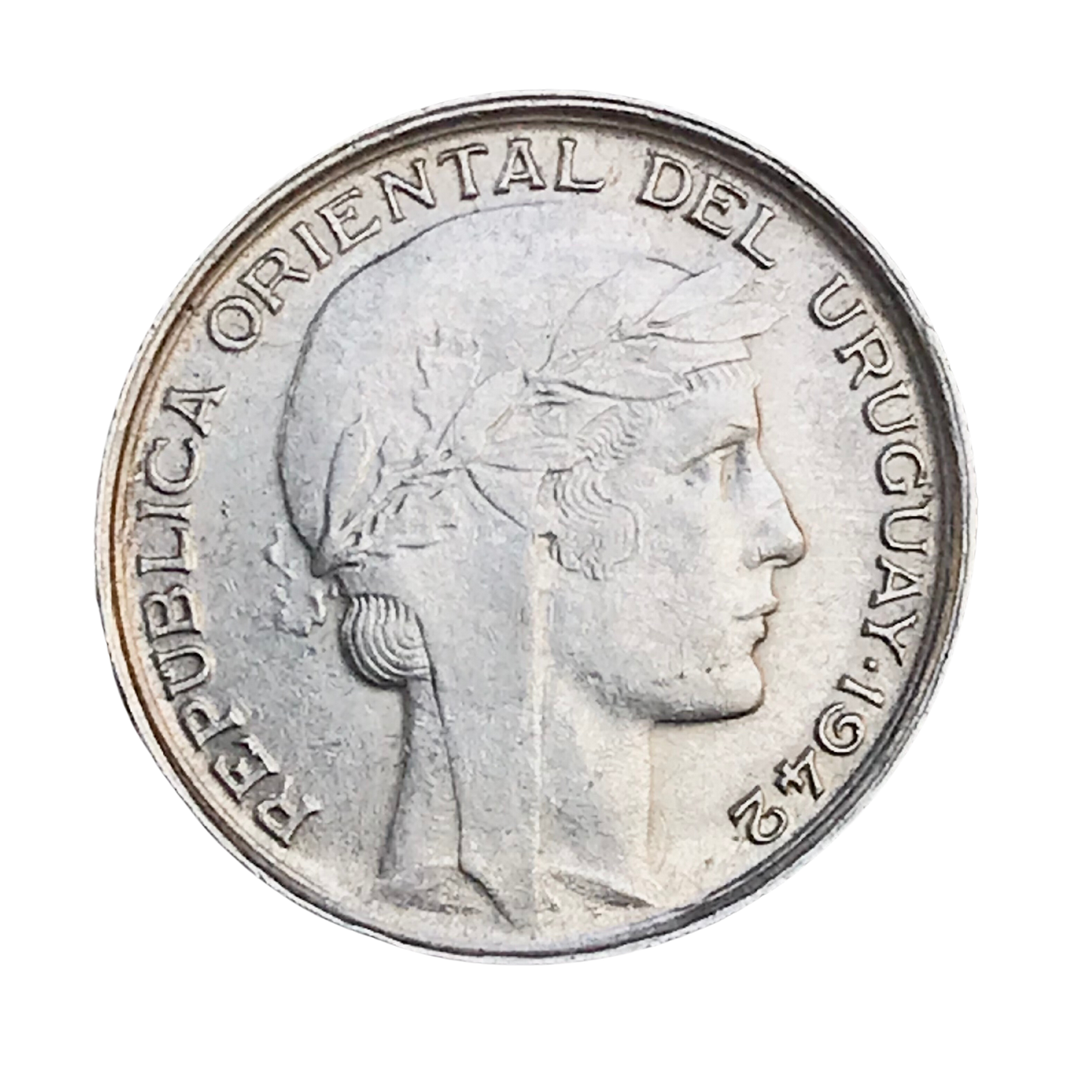 MU_ Uruguay - 20 Centésimos 1942